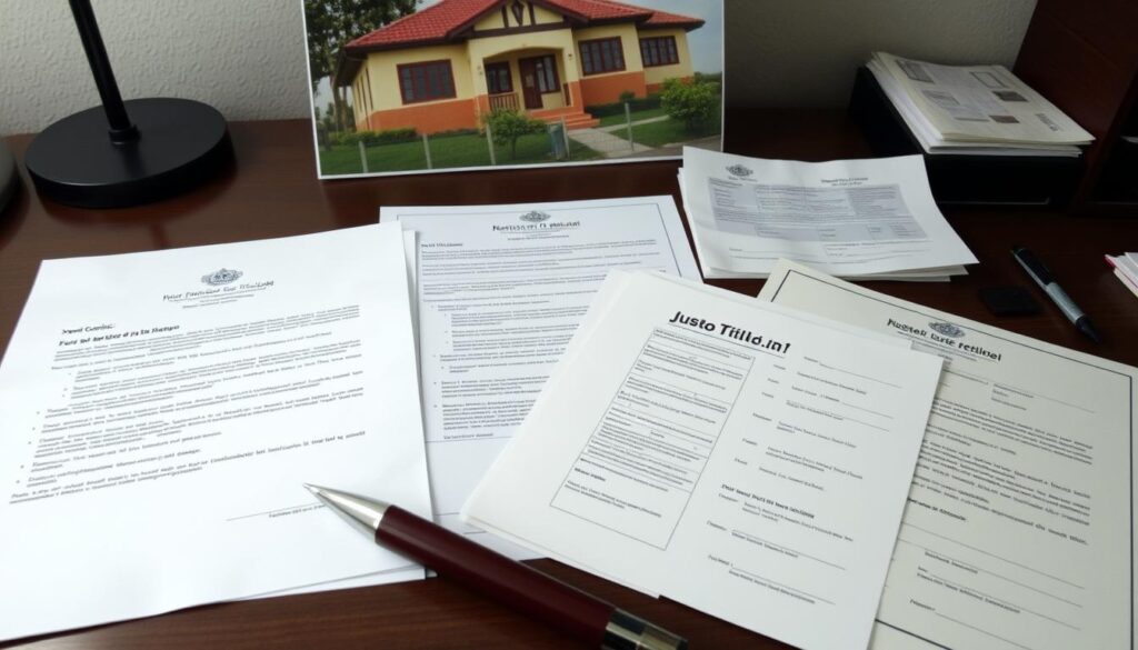 Documentos representando justo título para usucapião ordinária