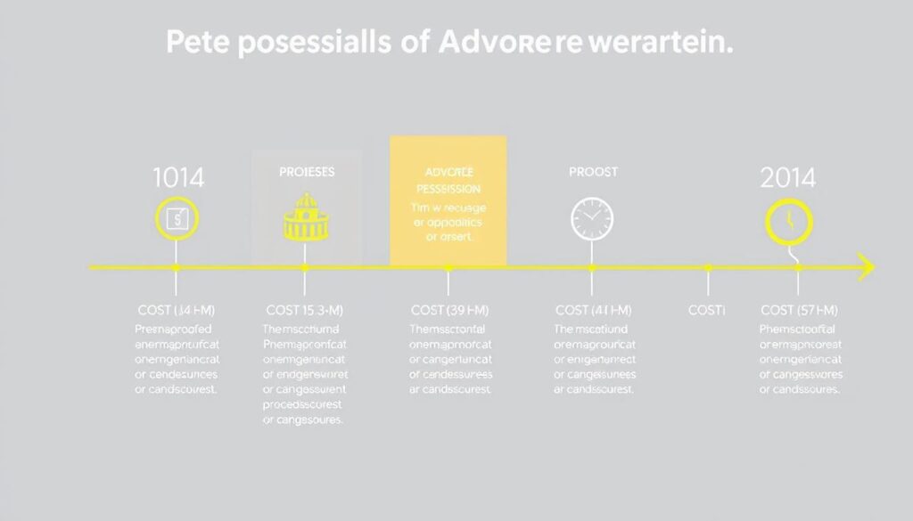 Representação dos custos e prazos do processo de usucapião