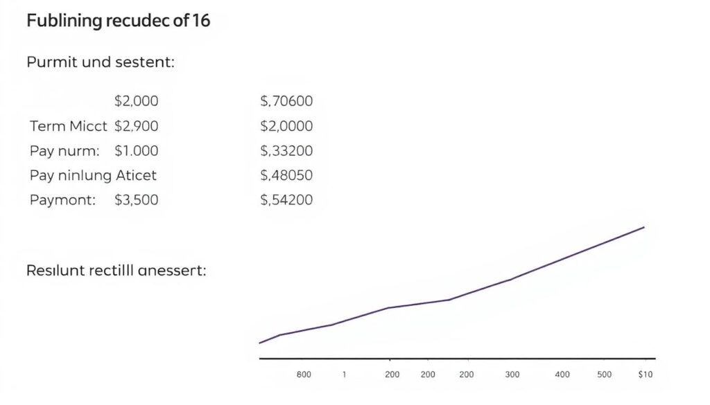 Detalhes das condições de financiamento na simulação habitacional Caixa