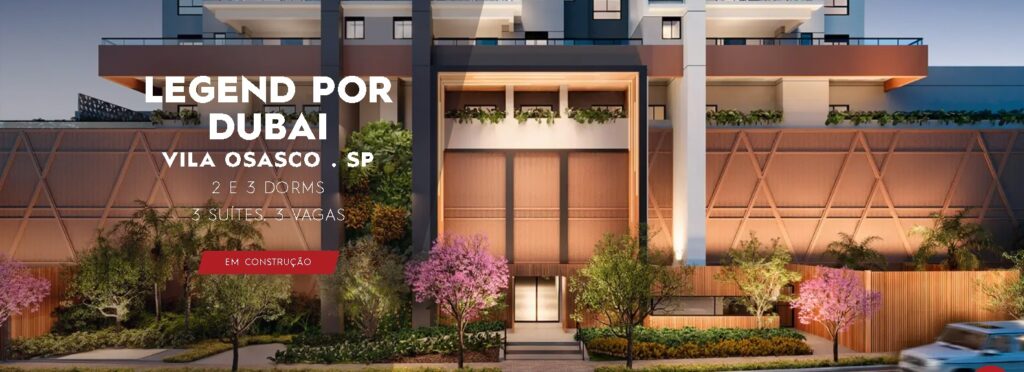 Apartamentos Osasco Legend por Dubai